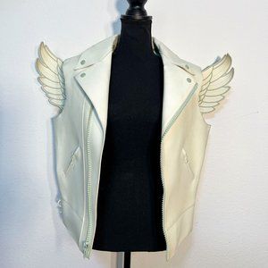 RARE Jeremy Scott x Adidas Wings Glow-in-the-Dark Vest (NWT)